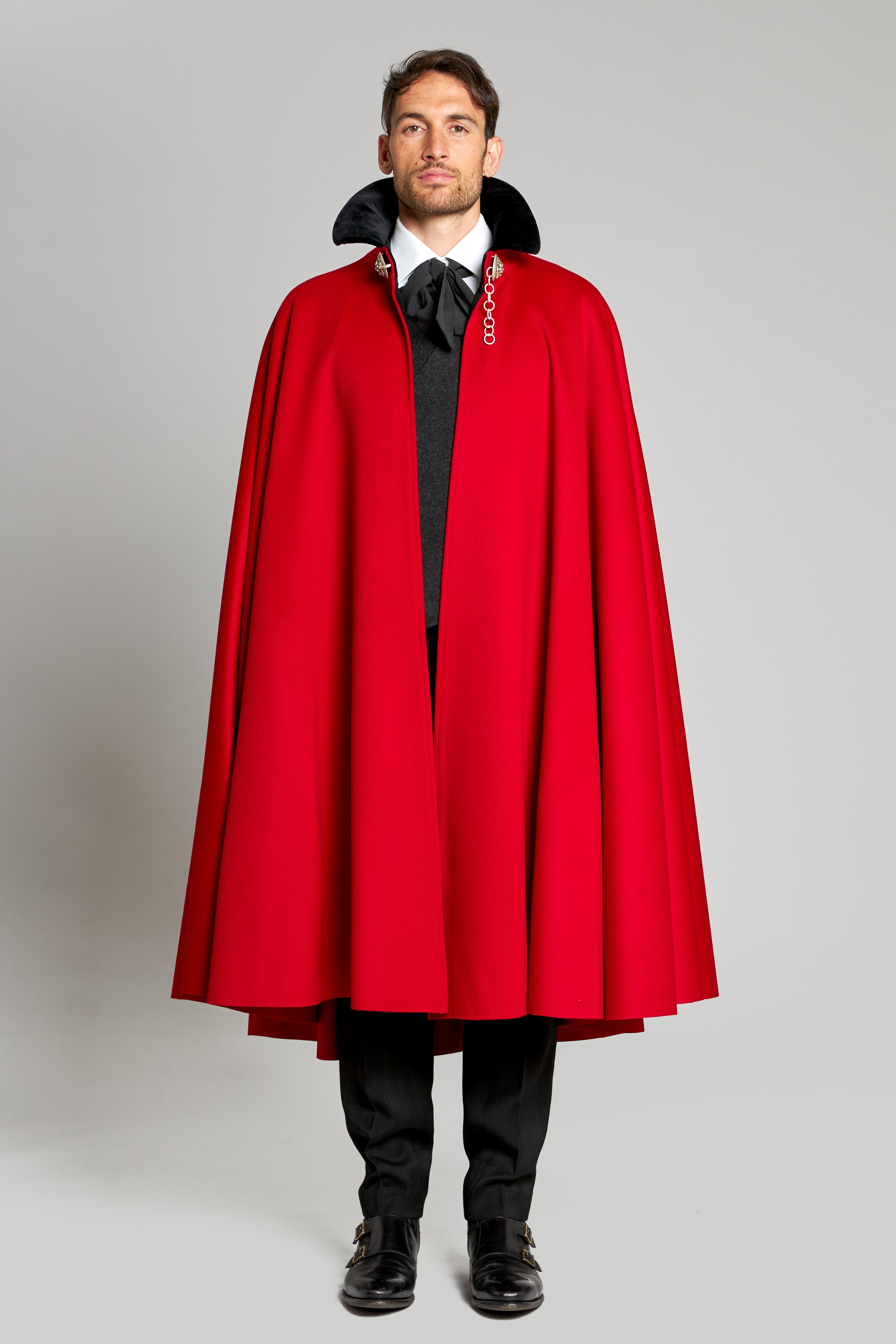 Ambasciata in tessuto Velour Loro Piana Red