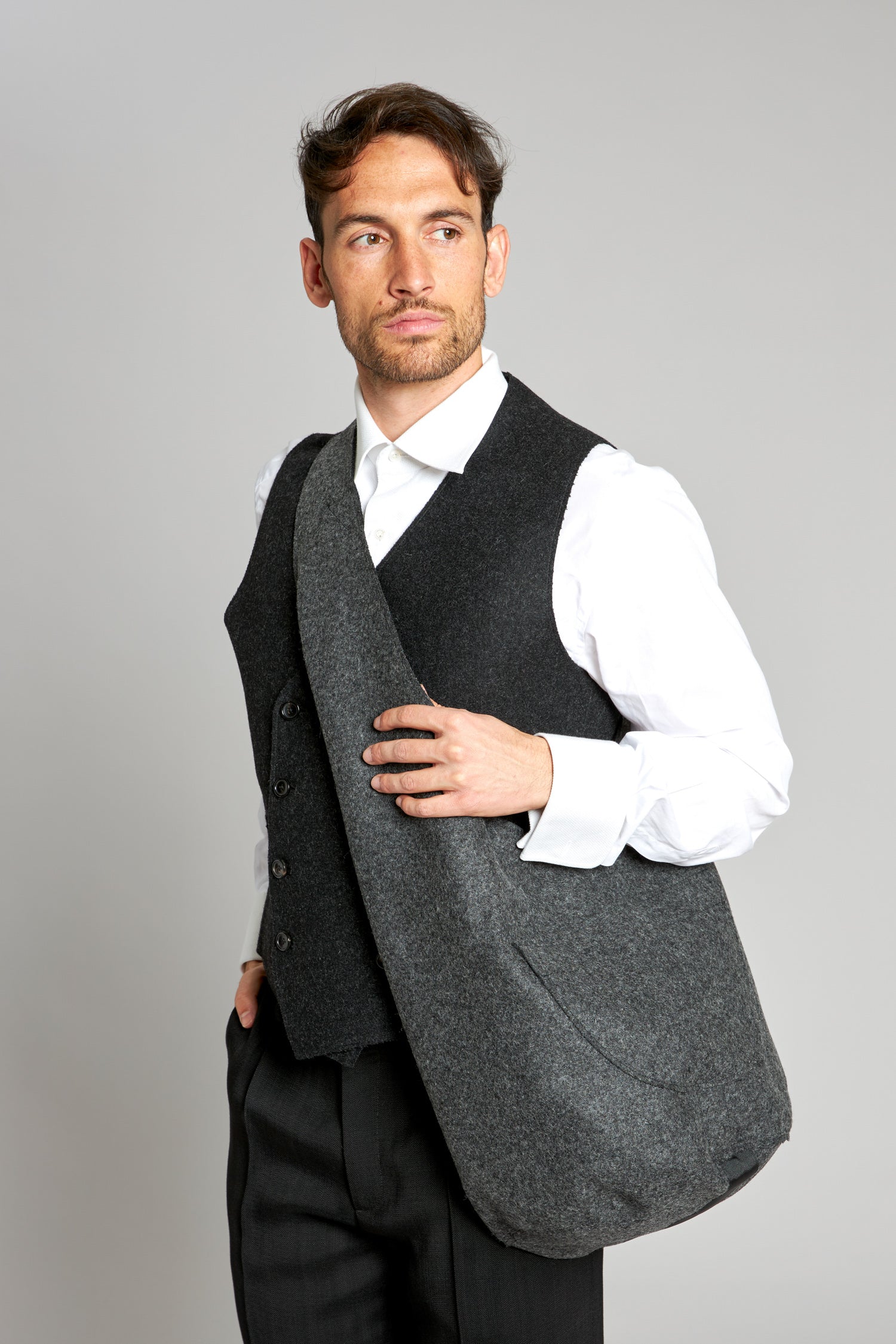 Borsa Pellegrina Piave Grey - Avvocato